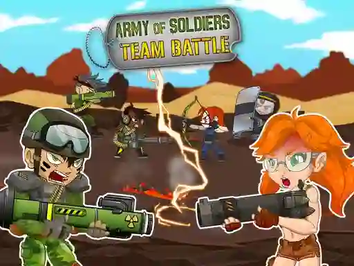 بازی Army of soldiers: Team Battle آنلاین