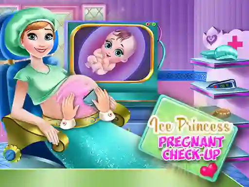 بازی Ice Princess Pregnant Check Up آنلاین