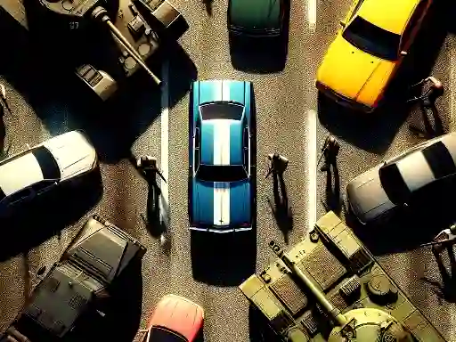 بازی GTA Car Rush آنلاین