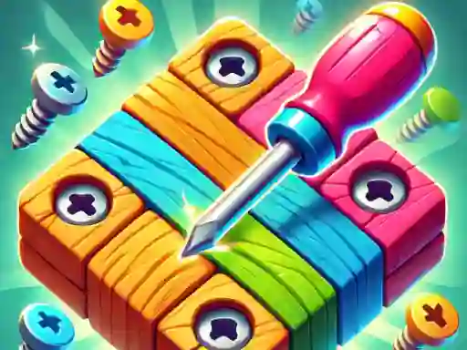 بازی Unscrew Wood Puzzle آنلاین