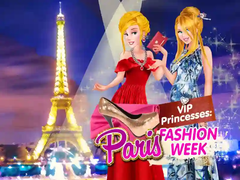 بازی VIP Princesses: Paris Fashion Week آنلاین