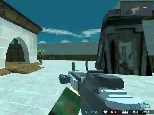 بازی Blocky Shooting Arena 3d Pixel Combat آنلاین