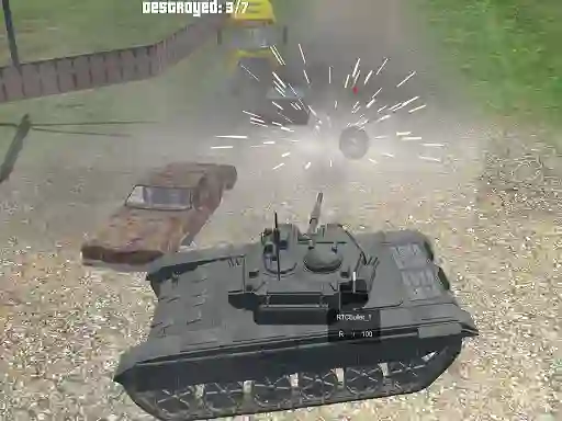 بازی Tank Shooting Simulator آنلاین