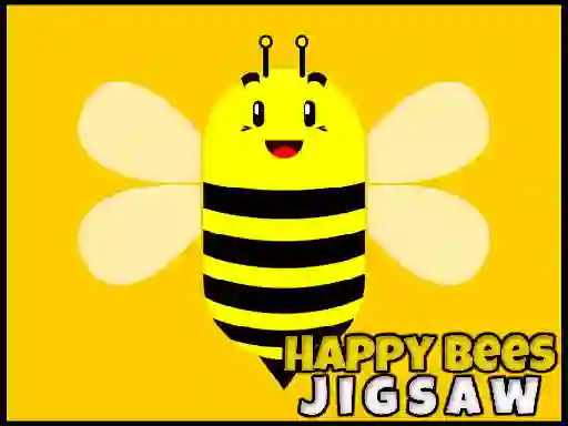 بازی Happy Bees Jigsaw آنلاین