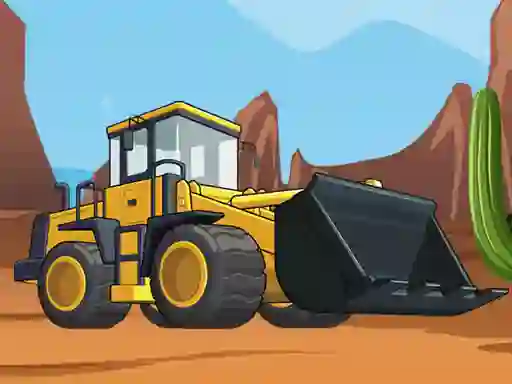 بازی Bulldozer Jigsaw آنلاین