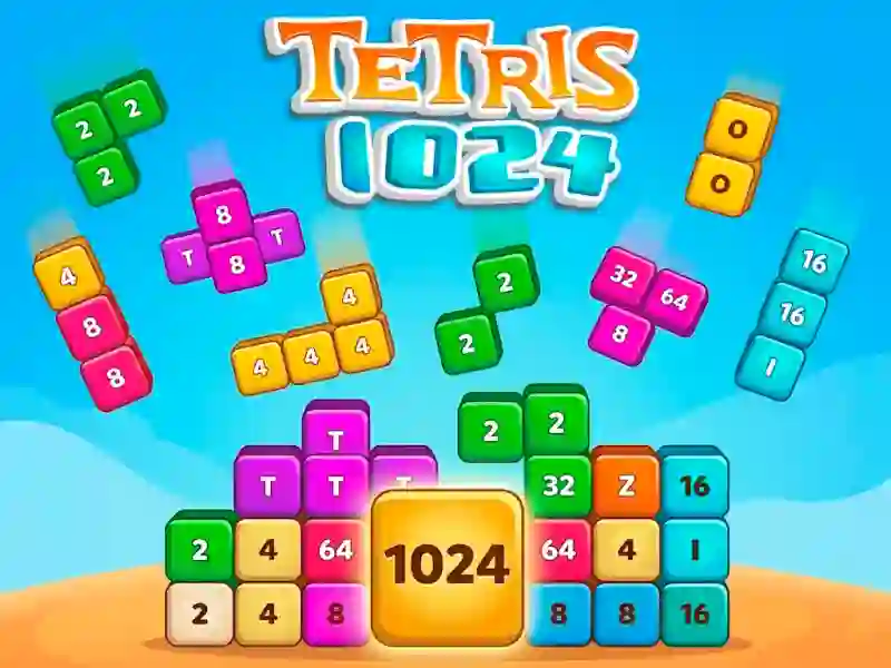 بازی Tetris 1024 آنلاین