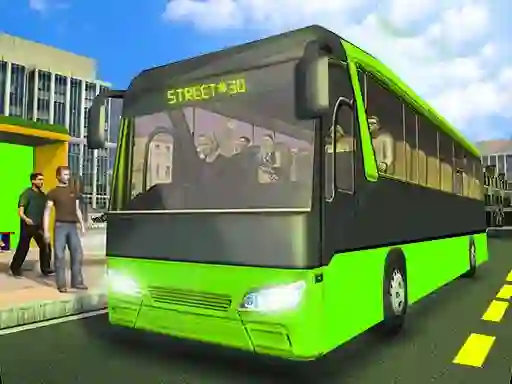 بازی City Passenger Coach Bus Simulator Bus Driving 3d آنلاین