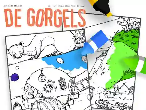 بازی Coloring Gorgels آنلاین