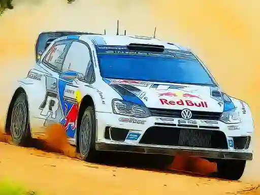 بازی Rally Car Driving Jigsaw آنلاین