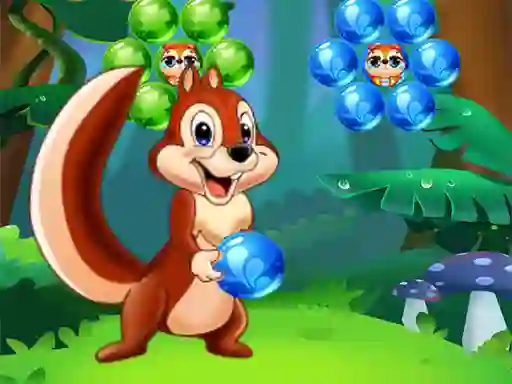 بازی Bubbles Shooter Squirrel آنلاین