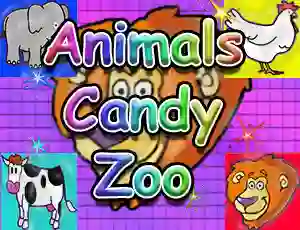 بازی Animals Candy Zoo آنلاین