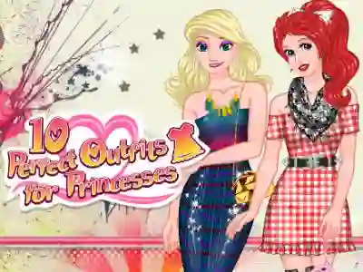 بازی 10 Perfect Outfits for Princesses آنلاین