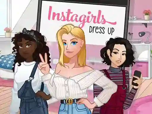 بازی Instagirls Dress Up آنلاین
