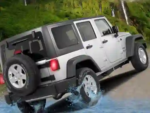 بازی 4x4 Passenger Jeep Driving game 3D آنلاین