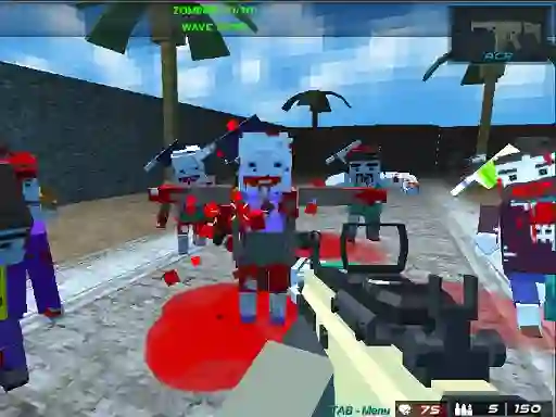 بازی Pixel Combat The Sandstorm آنلاین