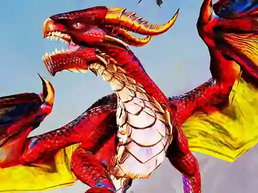 بازی Flying Dragon City Attack آنلاین