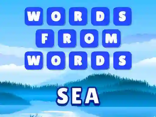 بازی Words from words: Sea آنلاین
