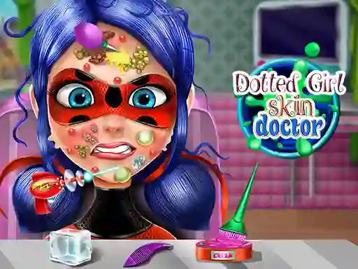 بازی Dotted Girl Skin Doctor آنلاین