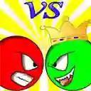 بازی Red ball vs green king آنلاین