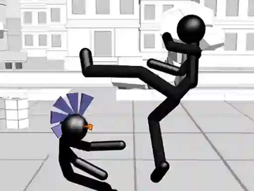 بازی Stickman Fighting 3d آنلاین