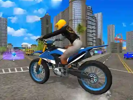 بازی City Bike Stunt Racing آنلاین