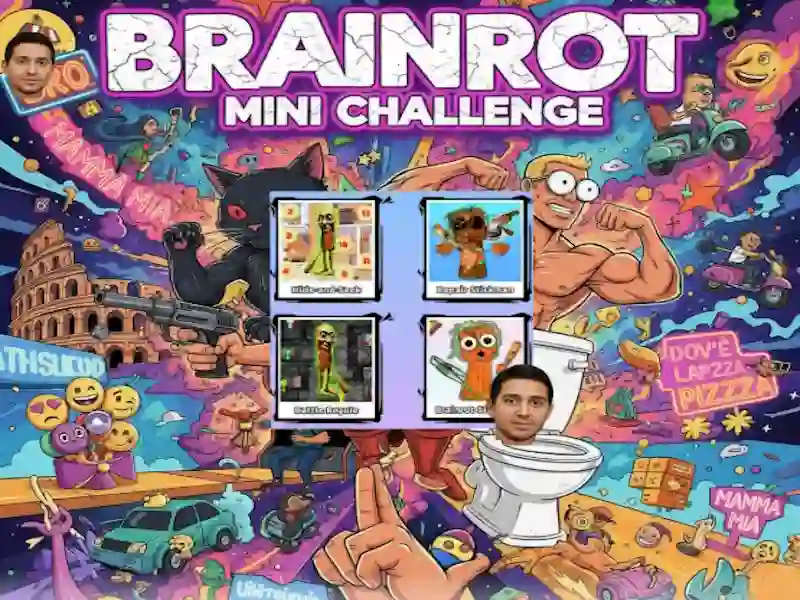 بازی Brainrot Mini Challenge آنلاین