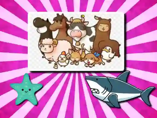 بازی Animal Puzzle آنلاین