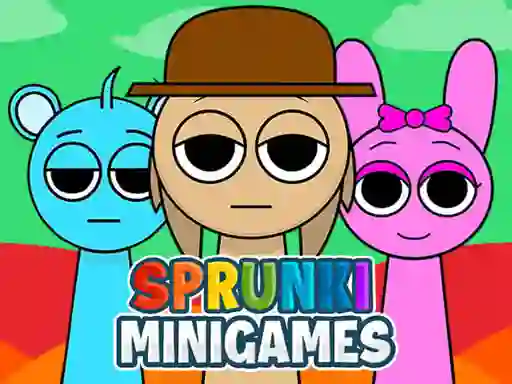 بازی Sprunki Mini Games آنلاین