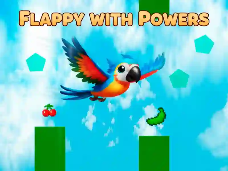 بازی Flappy with Powers آنلاین
