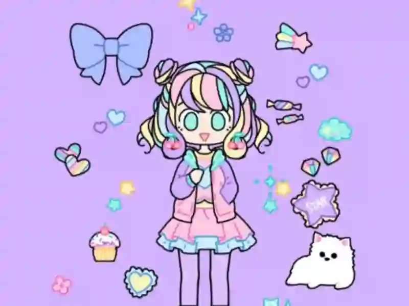 بازی Pastel Girl Dress Up آنلاین