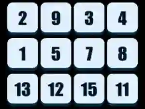 بازی Numbers Sliding Puzzle آنلاین