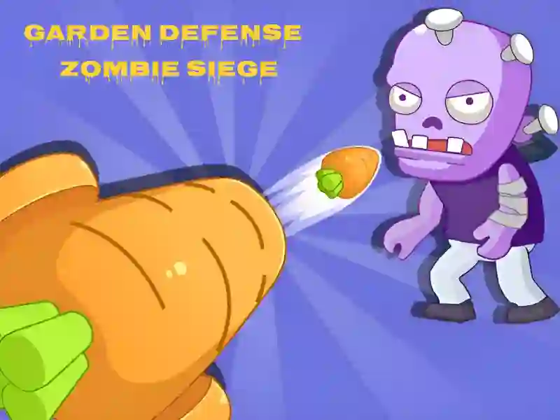 بازی Garden Defense - Zombie Siege آنلاین