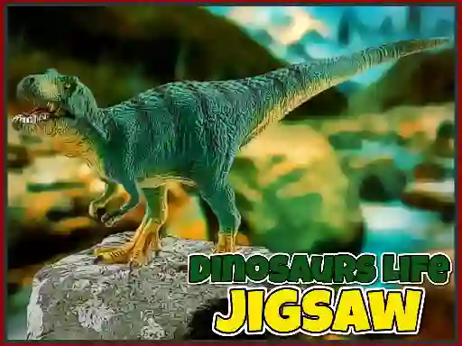 بازی Dinosaurs Life Jigsaw آنلاین