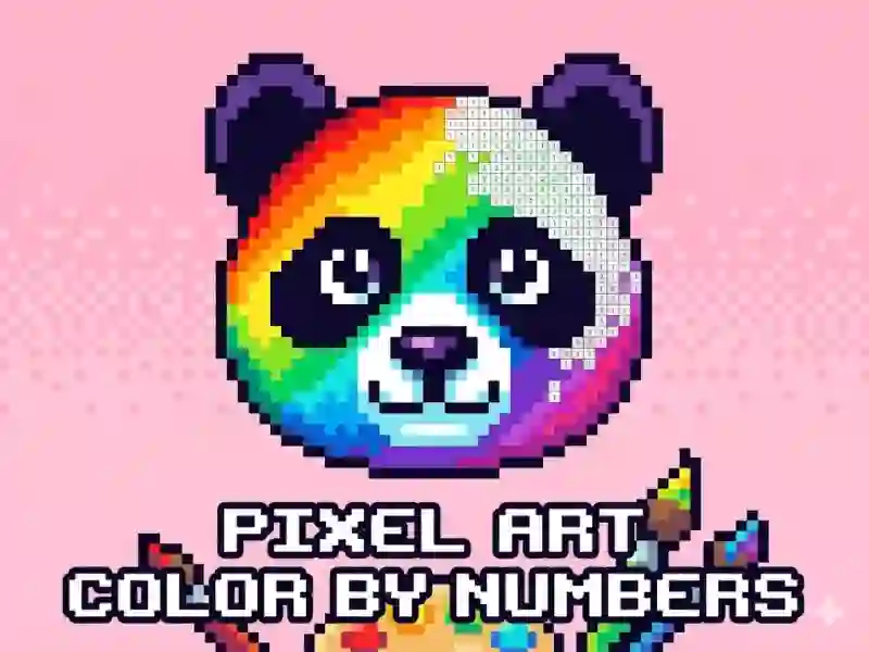 بازی Pixel Art - Color by Numbers آنلاین