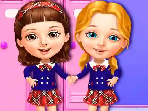 بازی Sweet Baby Girl Cleanup Messy School آنلاین