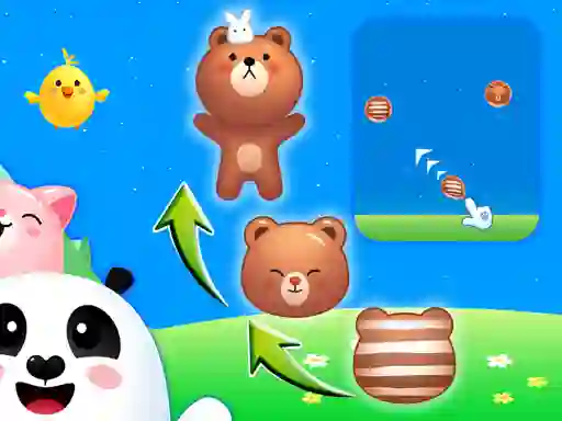 بازی Animal Merge: Bubble Shooter آنلاین