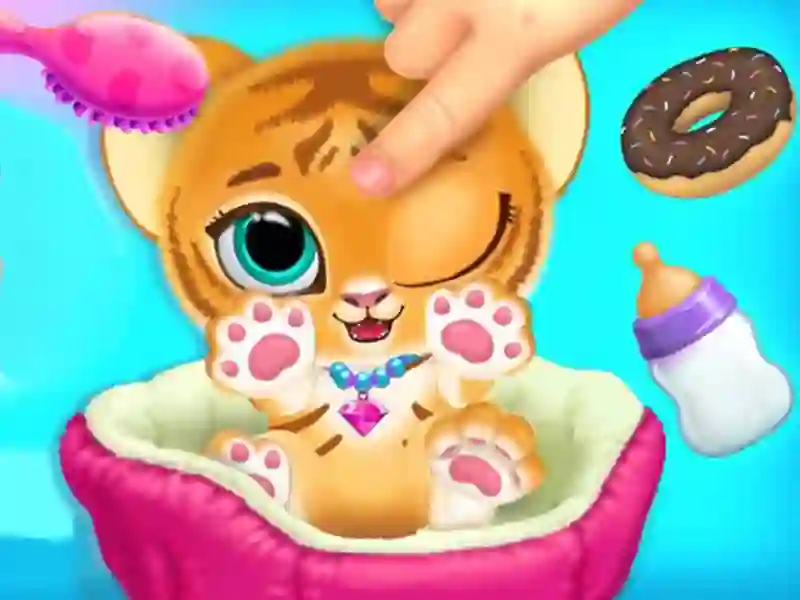 بازی Baby Tiger Care آنلاین