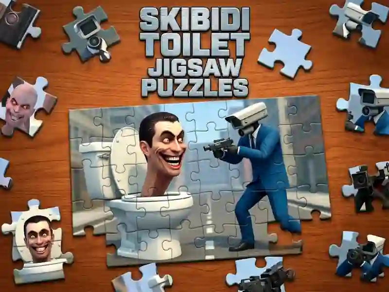 بازی Skibidi Toilet Jigsaw Puzzles آنلاین