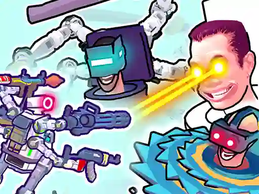 بازی Agent Walker vs Skibidi Toilets آنلاین