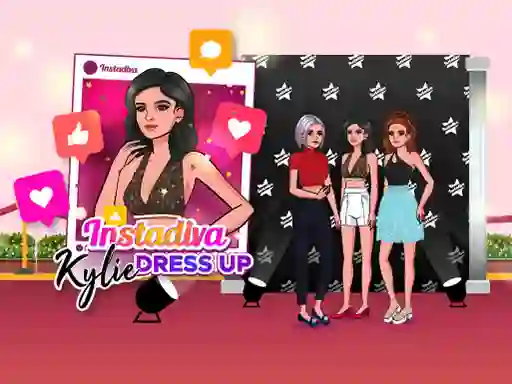 بازی Instadiva Kylie Dress Up آنلاین