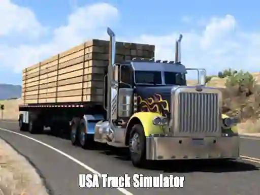 بازی USA Truck Simulator 2024 آنلاین