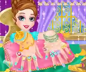 بازی Ice Princess Nail Design آنلاین