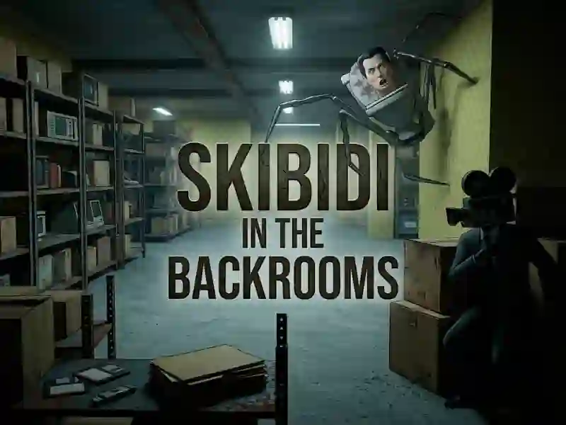 بازی Skibidi In The Backrooms آنلاین