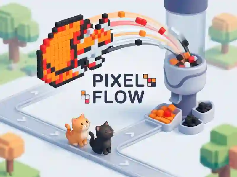 بازی Pixel Flow آنلاین