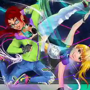 بازی BFF street dancing آنلاین