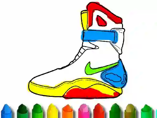 بازی Back To School: Shoe Coloring آنلاین