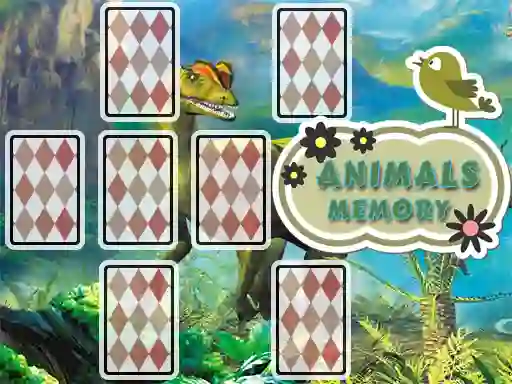 بازی Animals Cards Memory آنلاین