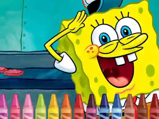 بازی Sponge Bob Coloring آنلاین