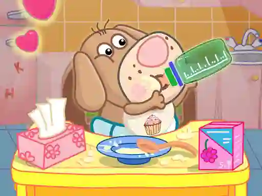 بازی Hippo Baby Care Game آنلاین