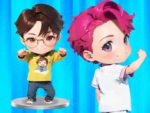 بازی BTS Chibi Claw Machine آنلاین
